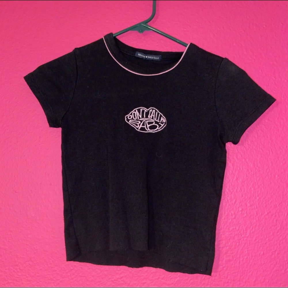 “don’t call me baby” brandy melville top